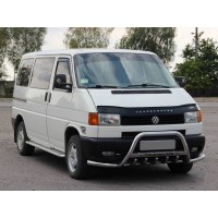 Кенгурятник WT003 Plus-1 (нерж) для Volkswagen T4 Transporter