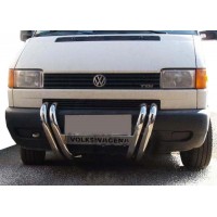 Кенгурятник ST006 (нерж) для Volkswagen T4 Transporter