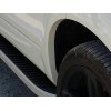 Боковые пороги Tayga (2 шт., алюминий) Только на короткую базу для Volkswagen T5 Caravelle 2004-2010 - 53201-11