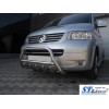 Кенгурятник WT003 (нерж) 50мм, без напису для Volkswagen T5 Caravelle 2004-2010