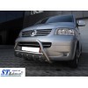 Кенгурятник WT003 (нерж) 50мм, без напису для Volkswagen T5 Caravelle 2004-2010