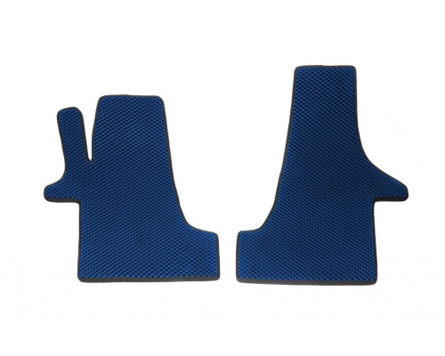 Коврики EVA (Синий, передние, для 2-20251) для Volkswagen T5 Caravelle 2004-2010 гг