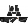 Коврики текстильные Classic (черные, передние, для 1-20251) для Volkswagen T5 Caravelle 2004-2010 гг