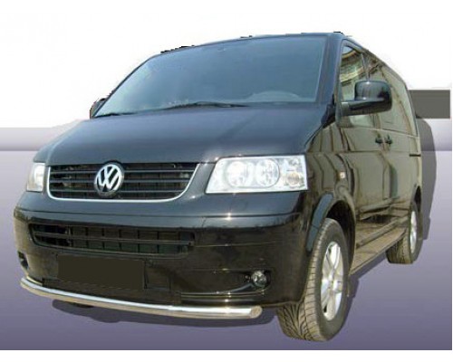 Нижня одинарна губа ST008 (нерж) 51 мм для Volkswagen T5 Caravelle 2004-2010