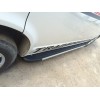 Боковые пороги Duru (2 шт., алюминий) Короткая база для Volkswagen T5 Caravelle 2004-2010 - 53193-11