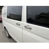 Накладки на вторец ручки (нержавейка) 4 штуки для Volkswagen T5 Caravelle 2004-2010 - 52583-11