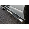 Volkswagen T5 Caravelle 2004-2010 Бічні труби (2 шт, нерж) 60мм, Коротка база - 53184-11