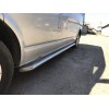 Бічні пороги Premium (2 шт, нерж) 60 мм, довга база для Volkswagen T5 Caravelle 2004-2010 - 53186-11