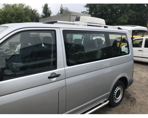 Рейлінги Хром Довга база, Металеві ніжки для Volkswagen T5 Caravelle 2004-2010 - 79107-11