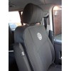 Авточехлы (кожзам+ткань, Premium) Полный салон и передние (2-20231) для Volkswagen T5 Caravelle 2004-2010
