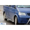 Volkswagen T5 Multivan 2003-2010 Бічні труби (2 шт, нерж) 60мм, Коротка база - 53140-11