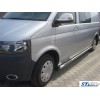 Бічні труби (2 шт, нерж) 60мм, Довга база для Volkswagen T5 Multivan 2003-2010 - 53141-11