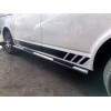 Бічні труби (2 шт, нерж) 60мм, Довга база для Volkswagen T5 Multivan 2003-2010 - 53141-11