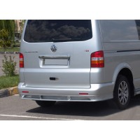 Накладка на задний бампер ABT (под покраску) для Volkswagen T5 Multivan 2003-2010