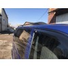 Чорні рейлінги Довга база, Металеві ніжки для Volkswagen T5 Multivan 2003-2010