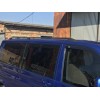 Чорні рейлінги Довга база, Металеві ніжки для Volkswagen T5 Multivan 2003-2010