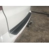 Накладка на задній бампер із загином (ABS-пластик) Матова для Volkswagen T5 Multivan 2003-2010 - 61574-11
