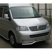 Нижня губа хвиля (нерж) для Volkswagen T5 Multivan 2003-2010