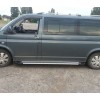 Боковые пороги Line-тип (2 шт, алюм) Короткая база для Volkswagen T5 Multivan 2003-2010 - 53156-11