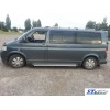 Боковые пороги Line-тип (2 шт, алюм) Короткая база для Volkswagen T5 Multivan 2003-2010 - 53156-11