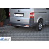 Задня дуга AK002 (нерж) для Volkswagen T5 Multivan 2003-2010