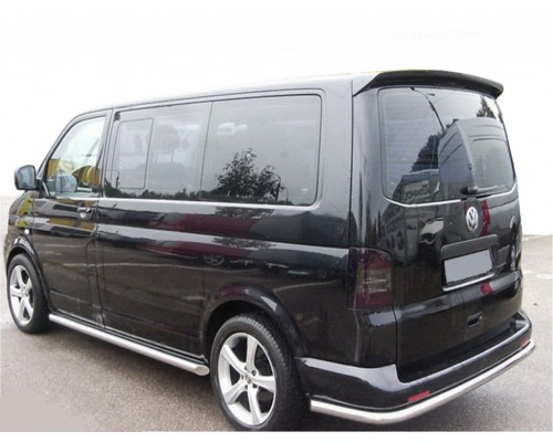 Задня дуга кутова AK005 (нерж) для Volkswagen T5 Multivan 2003-2010 - 80217-11