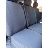 Авточохли (шкірозамінник+тканина, Premium) Передні (1-20211) для Volkswagen T5 рестайлінг 2010-2015 - 55881-11