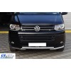 Нижня губа ST009 Greyder (нерж) для Volkswagen T5 рестайлінг 2010-2015