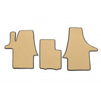 Коврики EVA (бежевые, передние, для 1-20251) для Volkswagen T5 2010-2015 гг