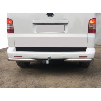 Задні куточки AK003 (2 шт, нерж) для Volkswagen T5 рестайлінг 2010-2015