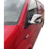 Накладки на дзеркала (2 шт, ABS) Carmos - Хромований пластик для Volkswagen T5 рестайлінг 2010-2015 - 48943-11