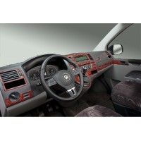 Накладки на панель Карбон для Volkswagen T5 рестайлінг 2010-2015