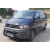 Кенгурятник WT003 Black (нерж) для Volkswagen T5 рестайлинг 2010-2015 гг.