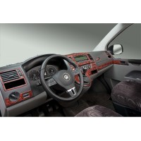 Накладки на панель Титан для Volkswagen T5 рестайлинг 2010-2015