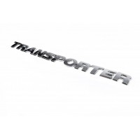 Надпись Transporter (косой шрифт) для Volkswagen T5 рестайлинг 2010-2015
