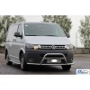 Кенгурятник WT007ST (нерж) для Volkswagen T5 рестайлінг 2010-2015