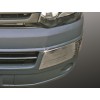 Кути на передній бампер (2 шт, нерж) для Volkswagen T5 рестайлінг 2010-2015 - 48958-11