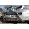 Кенгурятник WT003 (нерж) 50мм, без напису для Volkswagen T5 Transporter 2003-2010