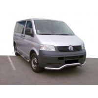 Нижня губа хвиля ST007 (нерж) для Volkswagen T5 Transporter 2003-2010