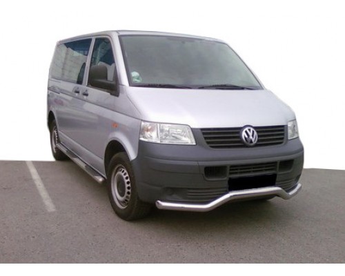 Нижня губа хвиля ST007 (нерж) для Volkswagen T5 Transporter 2003-2010