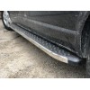 Бічні пороги BlackLine (2 шт, алюміній) Довга база для Volkswagen T5 Transporter 2003-2010 - 61580-11
