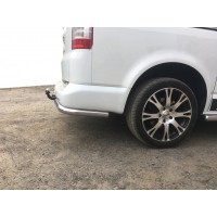 Задні куточки AK003 (2 шт, нерж) для Volkswagen T5 Transporter 2003-2010