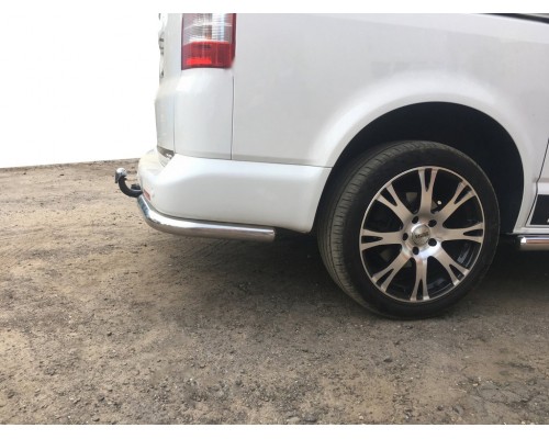 Задні куточки AK003 (2 шт, нерж) для Volkswagen T5 Transporter 2003-2010 - 79580-11