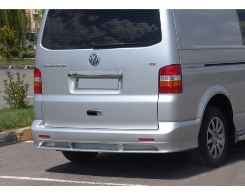Задняя нижняя юбка ABT (под покраску) для Volkswagen T5 Transporter 2003-2010 - 49991-11