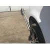 Бічні труби (2 шт, нерж) 70мм, Довга база для Volkswagen T5 Transporter 2003-2010