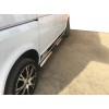 Бічні труби (2 шт, нерж) 70мм, Довга база для Volkswagen T5 Transporter 2003-2010