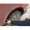 Накладки на арки (6 шт, чорні) Чорна нержавіюча сталь для Volkswagen T5 Transporter 2003-2010 - 64084-11