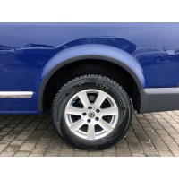 Накладки на арки (6 шт, чорні) Чорна нержавіюча сталь для Volkswagen T5 Transporter 2003-2010