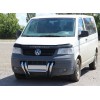 Кенгурятник ST006-03 ніздрі (нерж) для Volkswagen T5 Transporter 2003-2010 - 74775-11