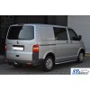 Боковые пороги Fullmond (2 шт, алюм) Длинная база для Volkswagen T5 Transporter 2003-2010 - 53119-11